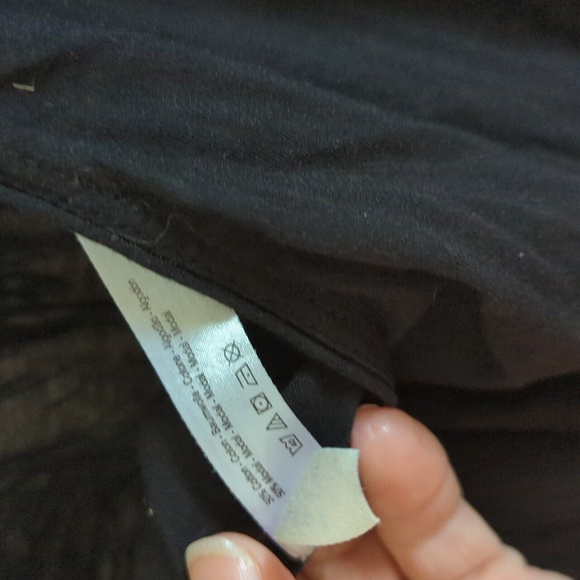 Free people! Oversized scoop back Black hole tee - Picture 5 of 6